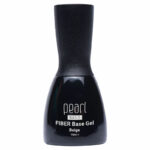 baza cu fibra de sticla pearl nails fiber base gel beige 15ml Bază cu fibră de sticlă Fiber Base Gel Beige Pearl Nails 15ml