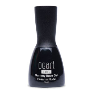 Bază gumată Pearl Nails Gummy Base Creamy Nude 15ml - imagine 1